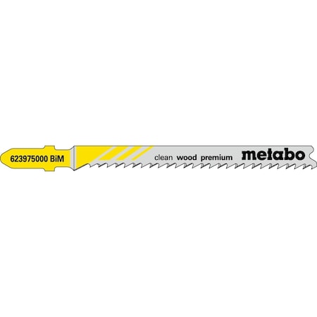 Metabo JIGSAW BLADE -BiM 3" 10 tpi  Hardwood, softwood, laminates, coated boards, plastics, 1/8"-1 3/16" in 623975000
